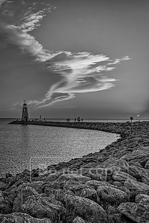 Lake Hefner Lighthouse