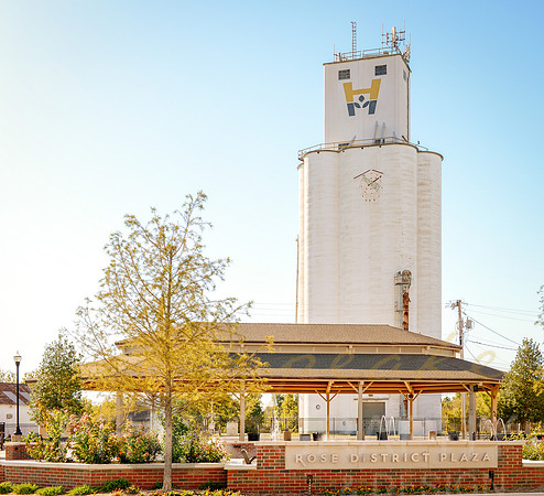 Old Grain Elevator in Broken Arrow on Main Street