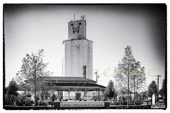 Old Grain Elevator in Broken Arrow on Main Street