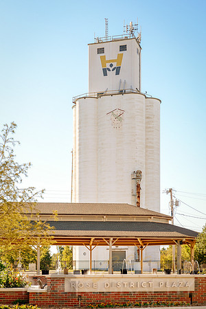 Old Grain Elevator in Broken Arrow on Main Street