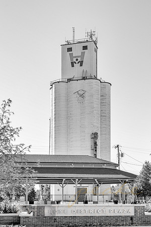 Old Grain Elevator in Broken Arrow on Main Street