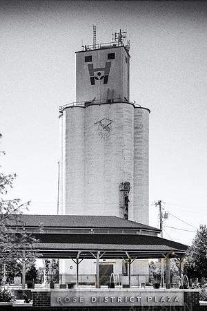 Old Grain Elevator in Broken Arrow on Main Street