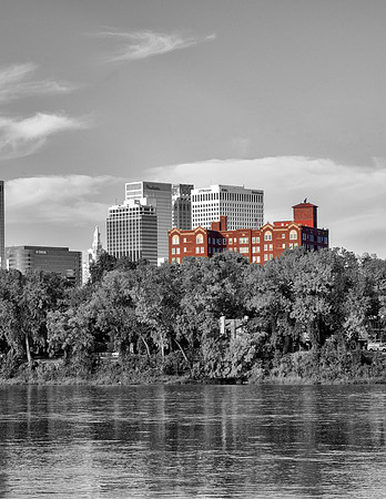 Sophian Plaza and Downtown Tulsa (best 10x13)