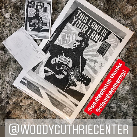 Woody Guthrie Center 11x17 Poster and Postcard