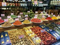 Spices Market in Italy