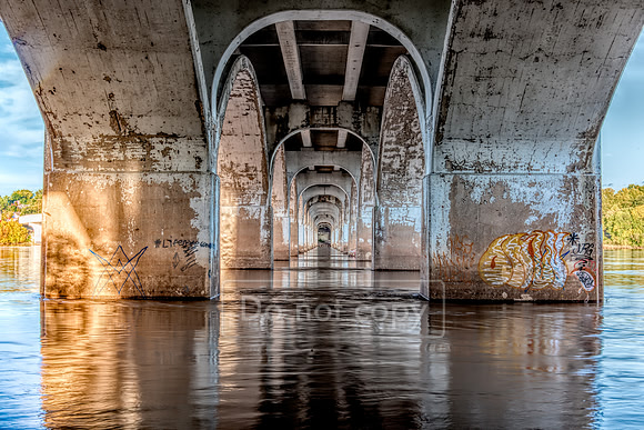View from Under the 21st Street Bridge