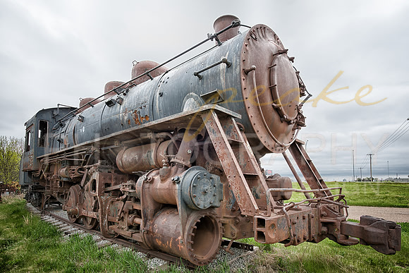 GTW 8324 Steam Locomotive 1929 - Geneva, Nebraska