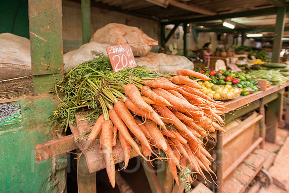 Carrots at the Cuban Market