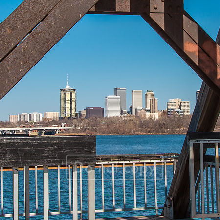 View from old 21st St. Bridge