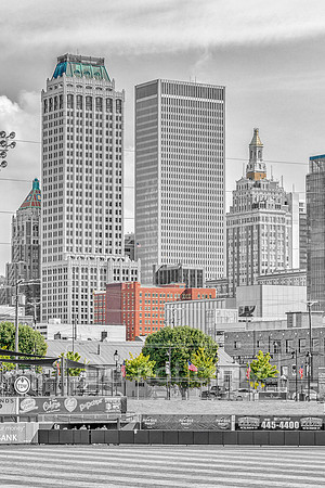 Tulsa Skyline (View from ONEOK Field)